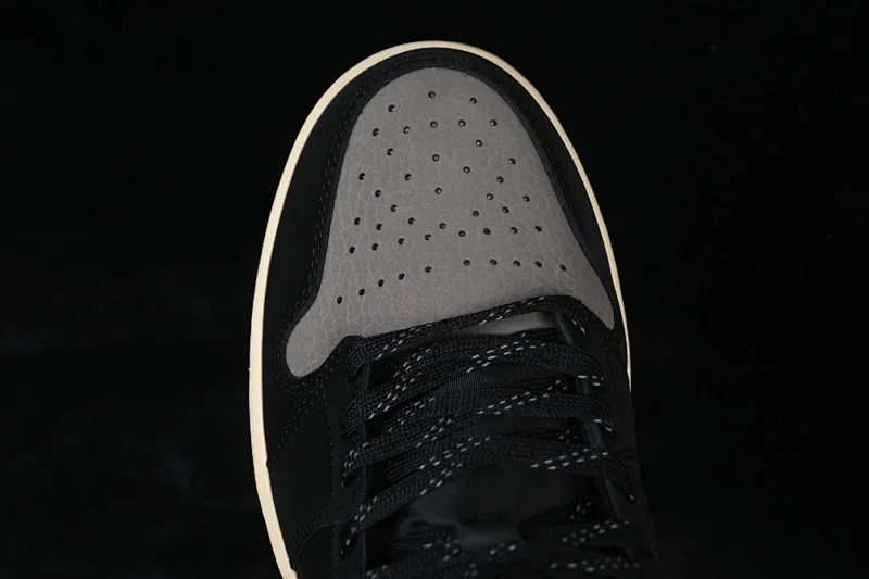 All categories Air Jordan Jordan series basketball shoes Air Jordan 1 Mid Air Jordan 1 Mid AJ1 Joe 1 gray black Chinese culture and leisure sneakers IB7110-002